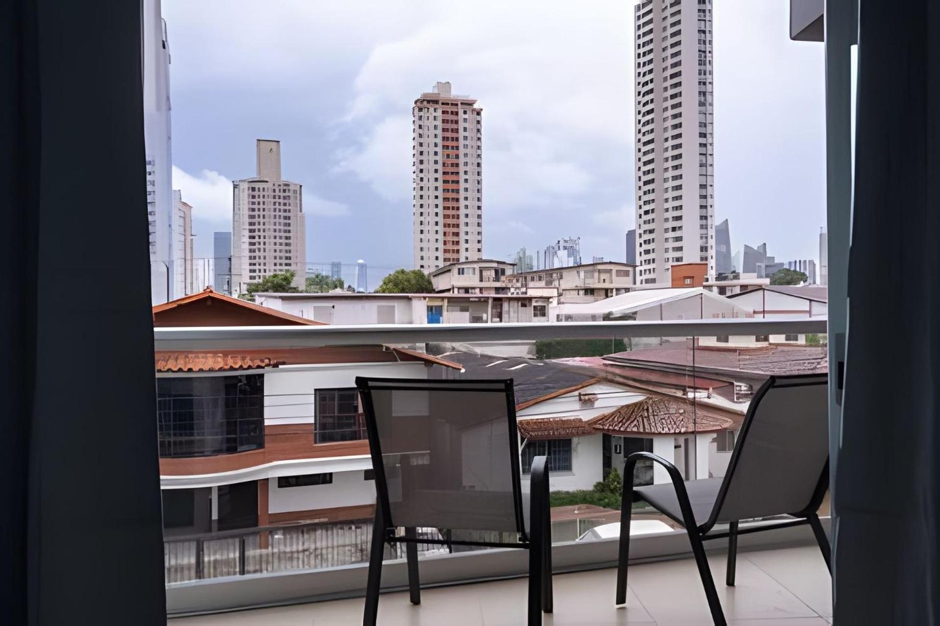 Apartamento En San Francisco Panama Stadt Exterior foto